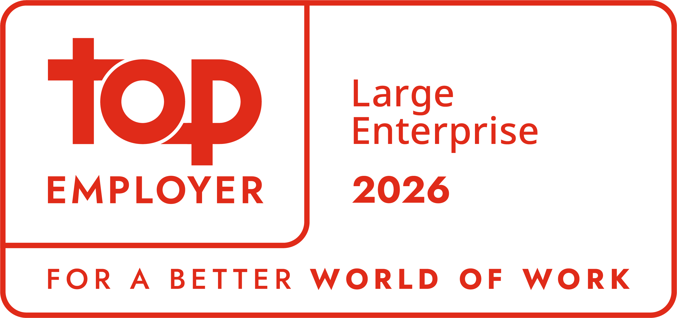 Top Employer Large Enterprise 2026